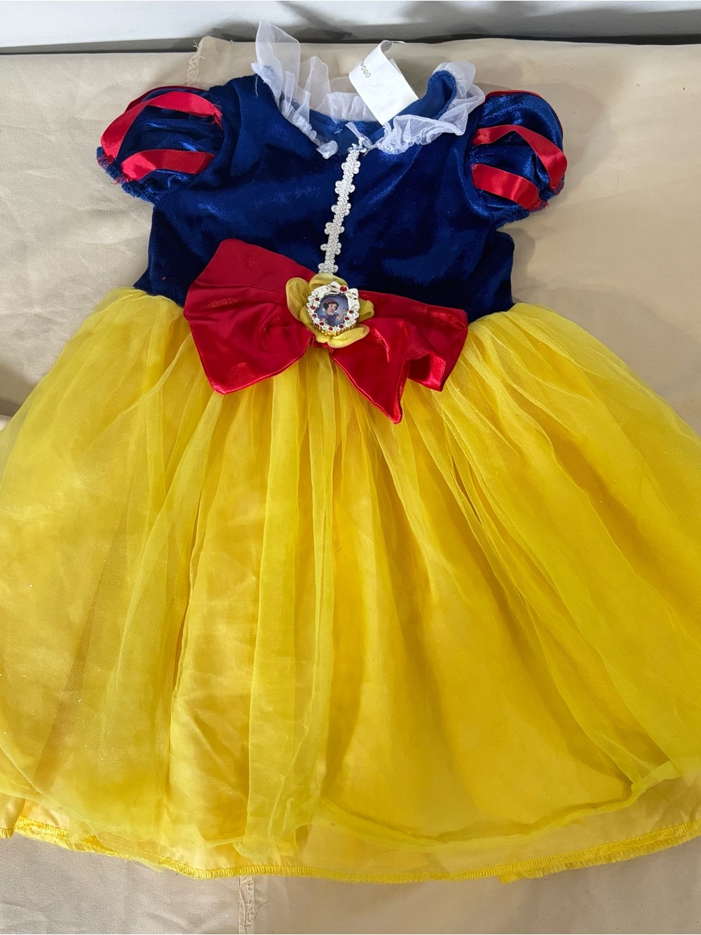 Disney Yellow, Blue & Red Princess Dress Costume